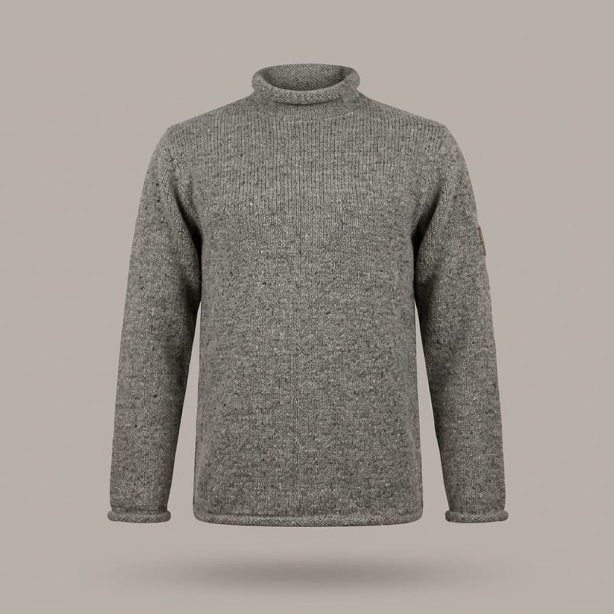 Sweater Roll Neck Dark Grey