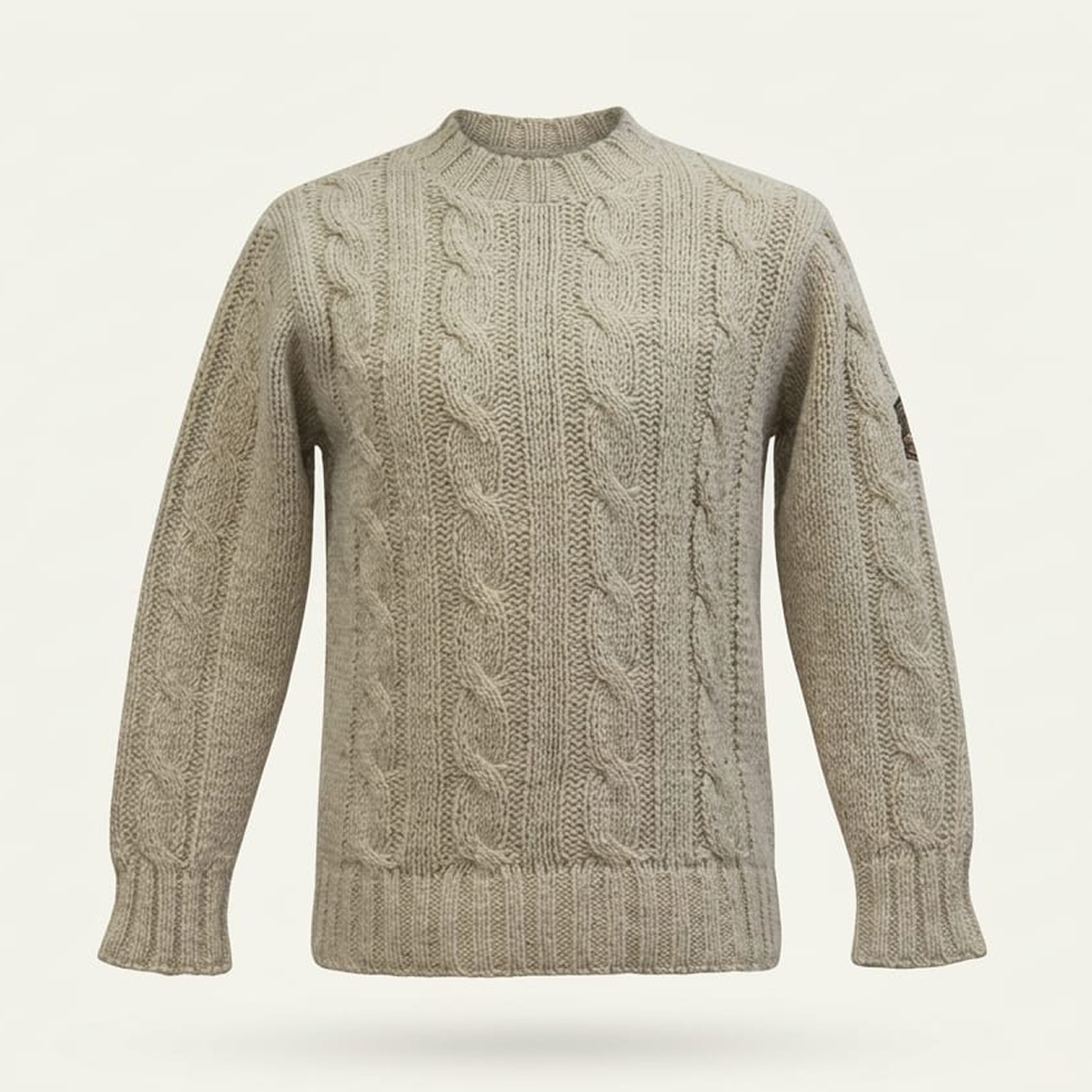 Sweater Cable Knit Cream