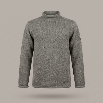 Sweater Roll Neck Dark Grey