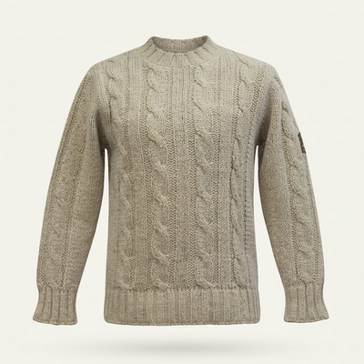 Sweater Cable Knit Cream